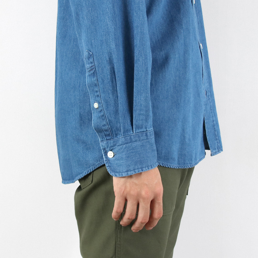 GYMPHLEX / Denim Button Down Shirt