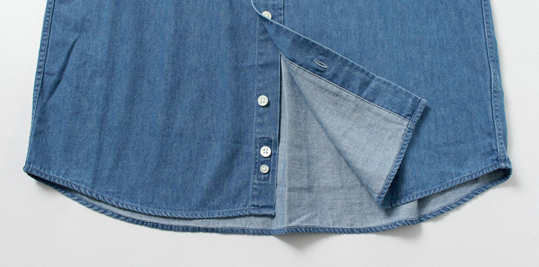 GYMPHLEX / Denim Button Down Shirt