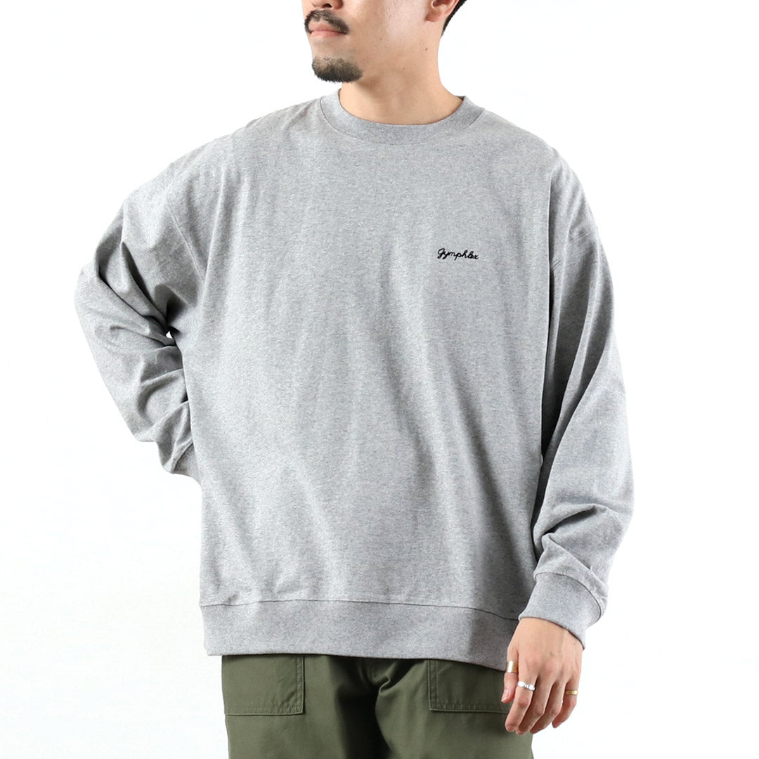 GYMPHLEX / High Gauze Cotton Long Sleeve T-shirt