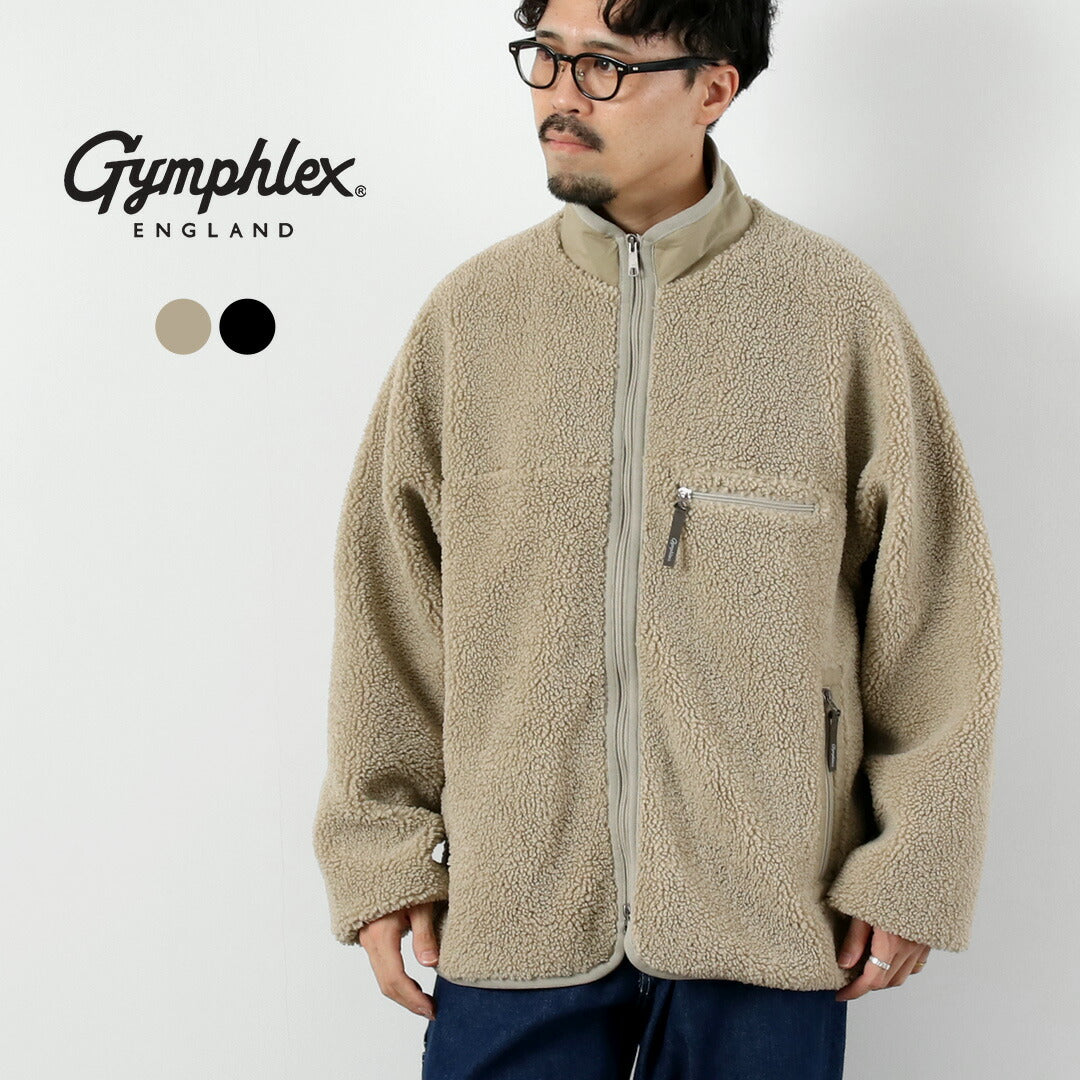 GYMPHLEX / Cozy Light Boa Blouson