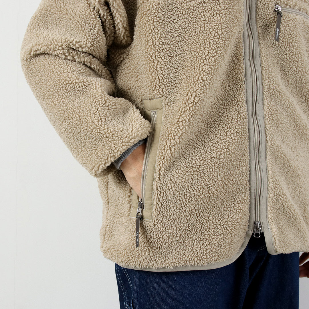 GYMPHLEX / Cozy Light Boa Blouson