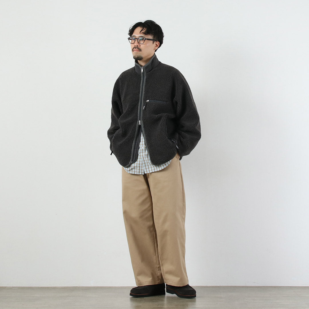 GYMPHLEX / Cozy Light Boa Blouson