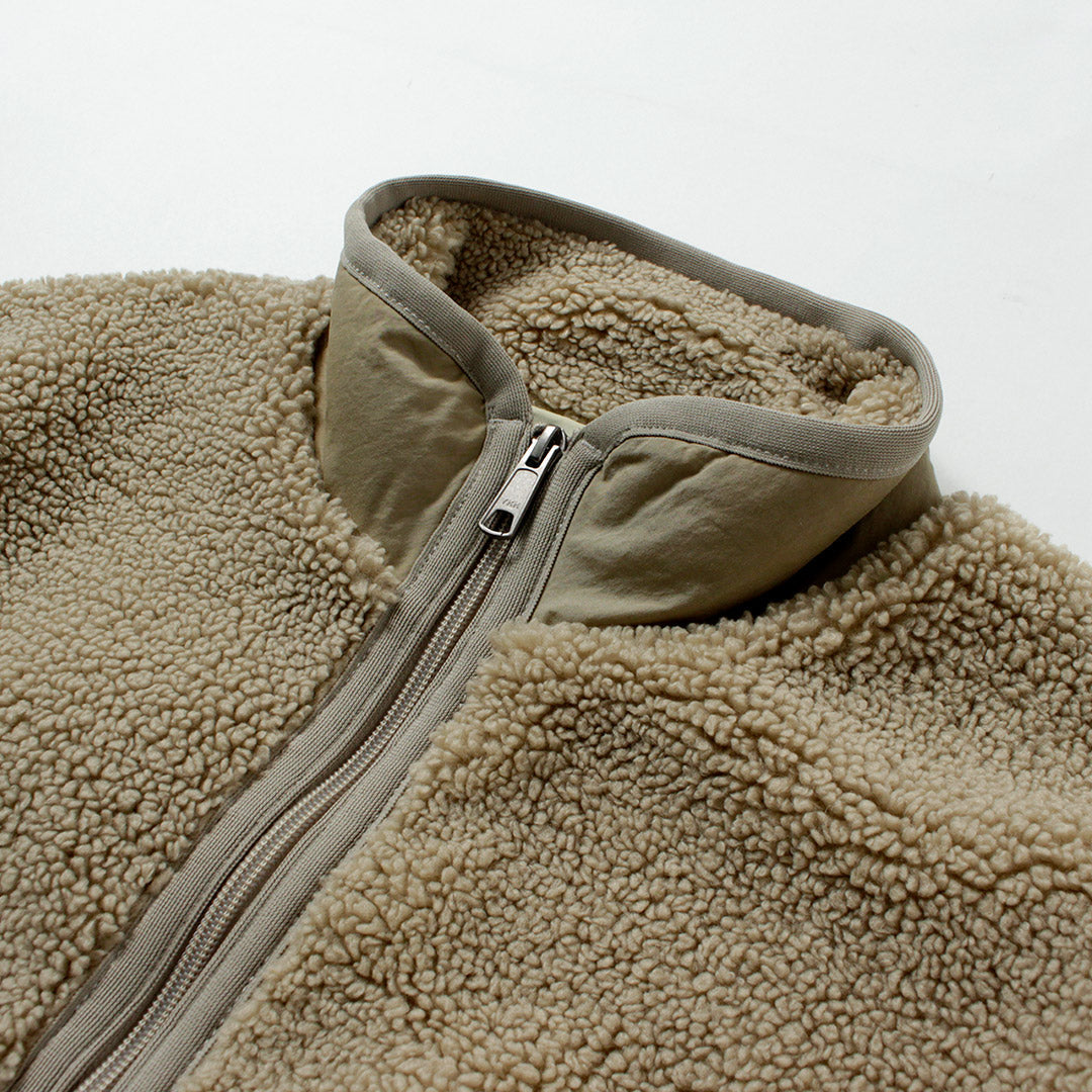 GYMPHLEX / Cozy Light Boa Blouson