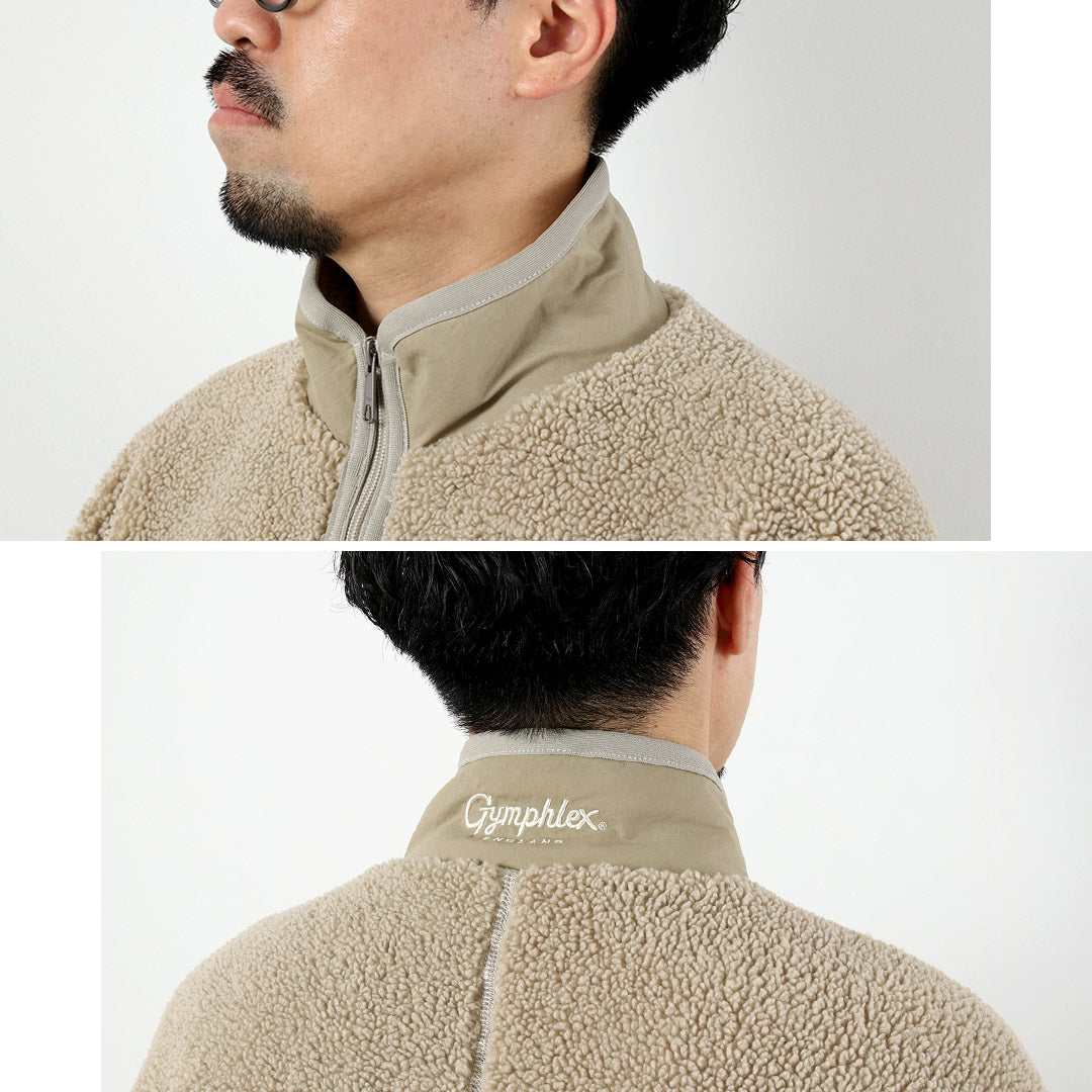 GYMPHLEX / Cozy Light Boa Blouson