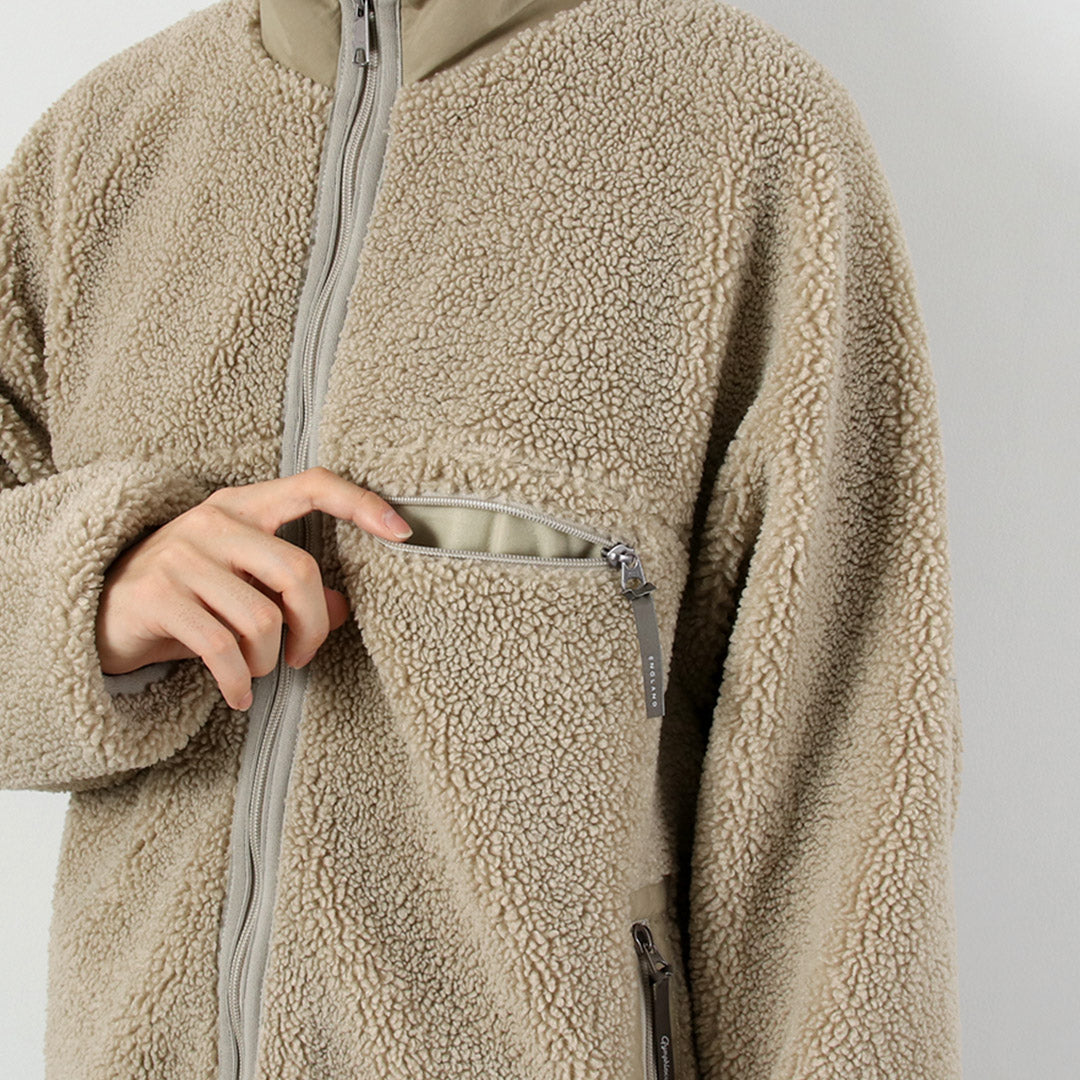 GYMPHLEX / Cozy Light Boa Blouson