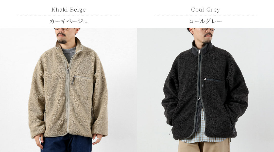 GYMPHLEX / Cozy Light Boa Blouson