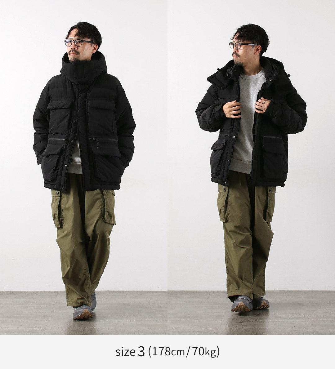 WHITE MOUNTAINEERING / TAION Collaboration Ripstop Down Jacket