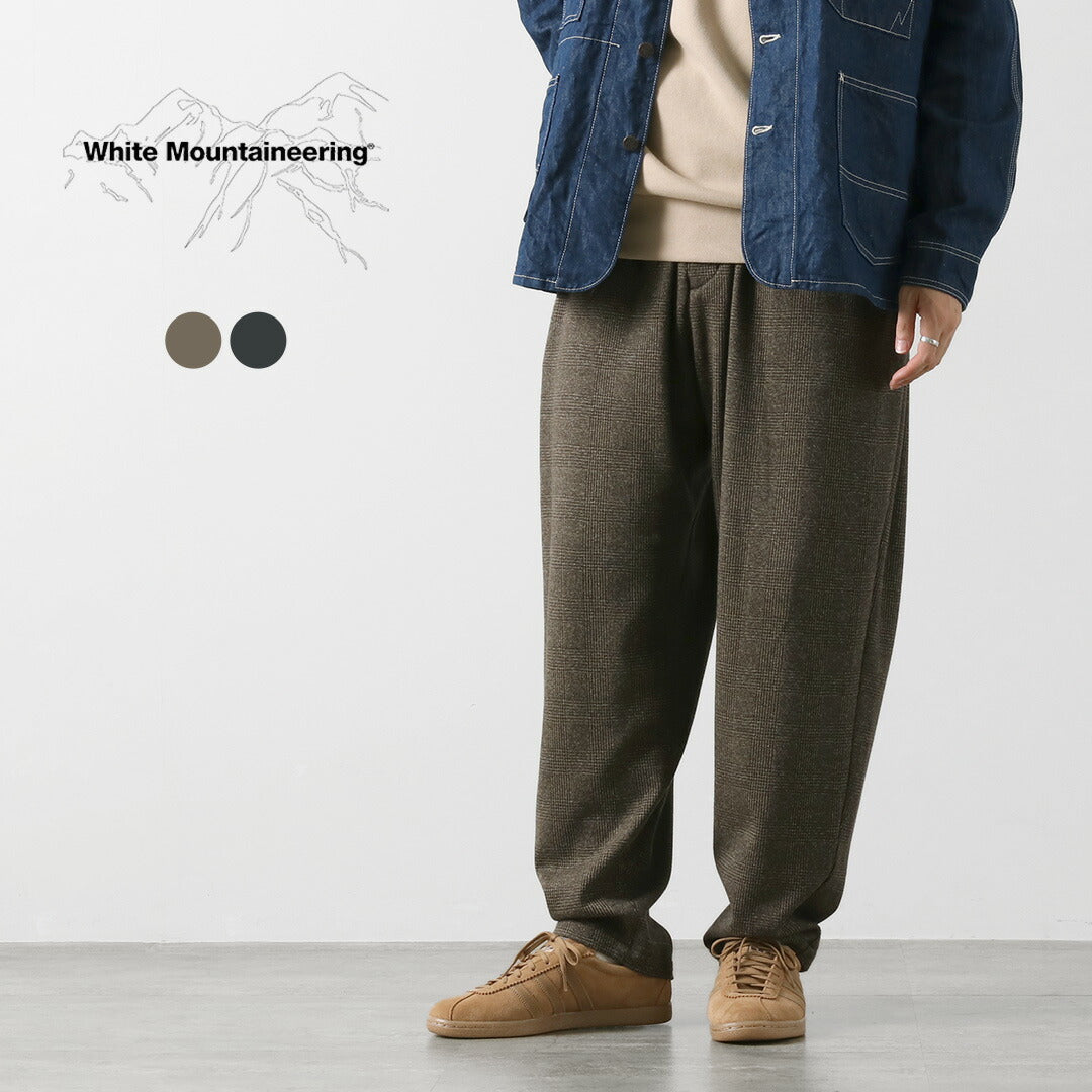 WHITE MOUNTAINEERING / Glen Check Sarouel Pants