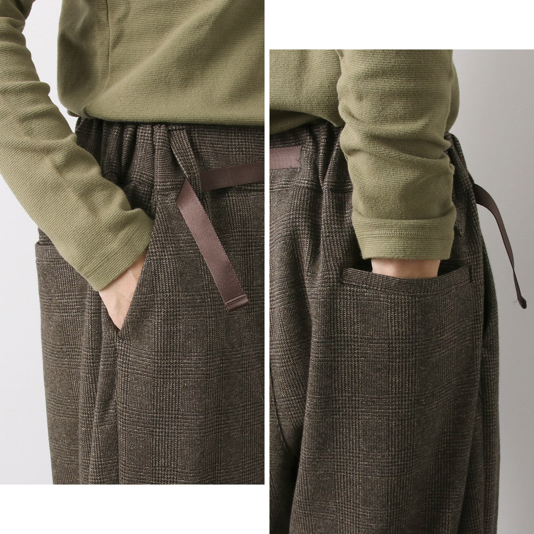 WHITE MOUNTAINEERING / Glen Check Sarouel Pants