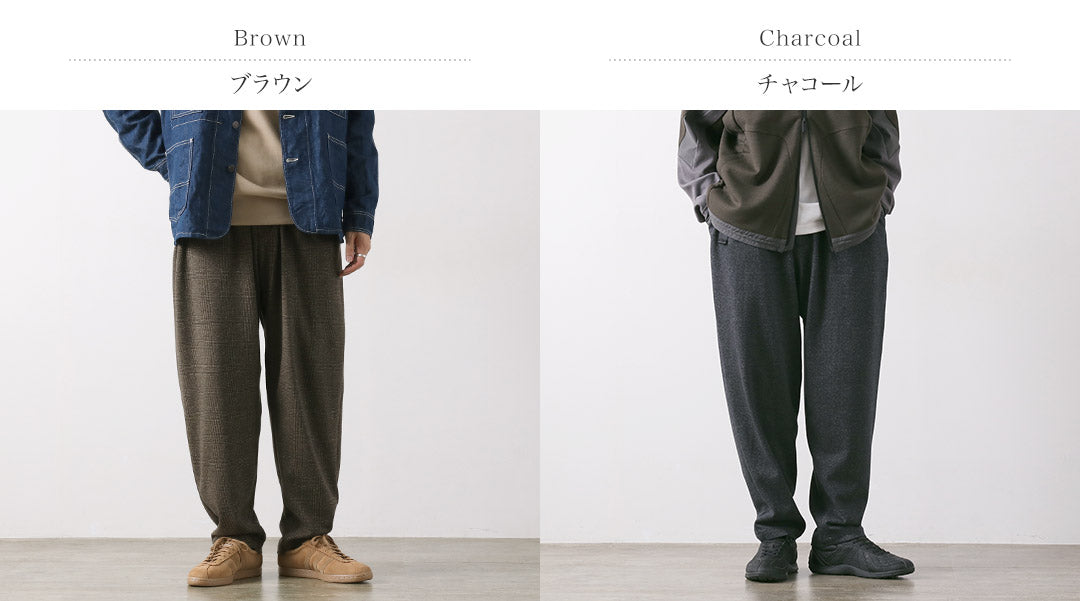 WHITE MOUNTAINEERING / Glen Check Sarouel Pants