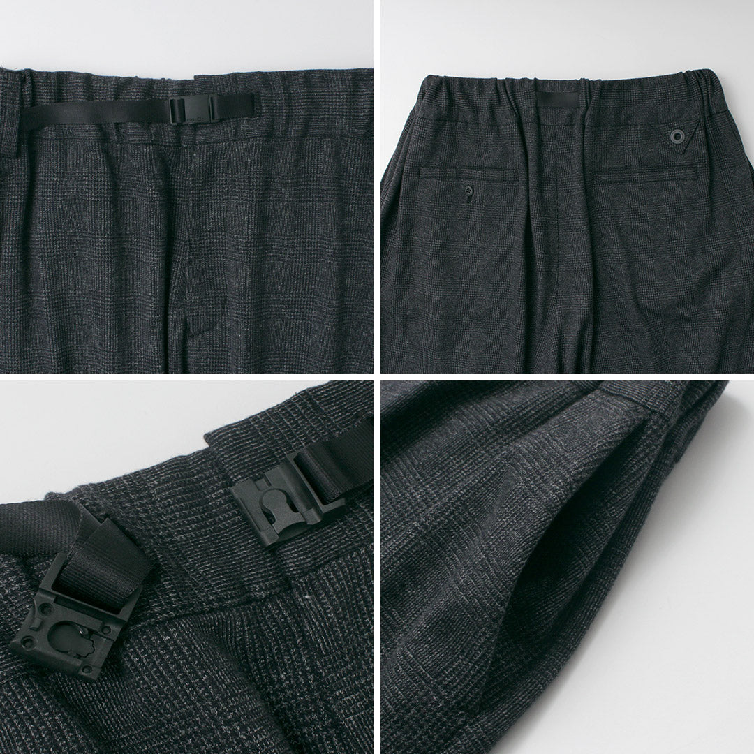 WHITE MOUNTAINEERING / Glen Check Sarouel Pants