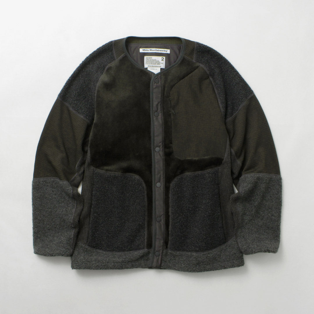 ALPINISME BLANC / blouson patchwork