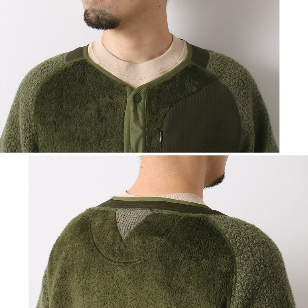 ALPINISME BLANC / blouson patchwork