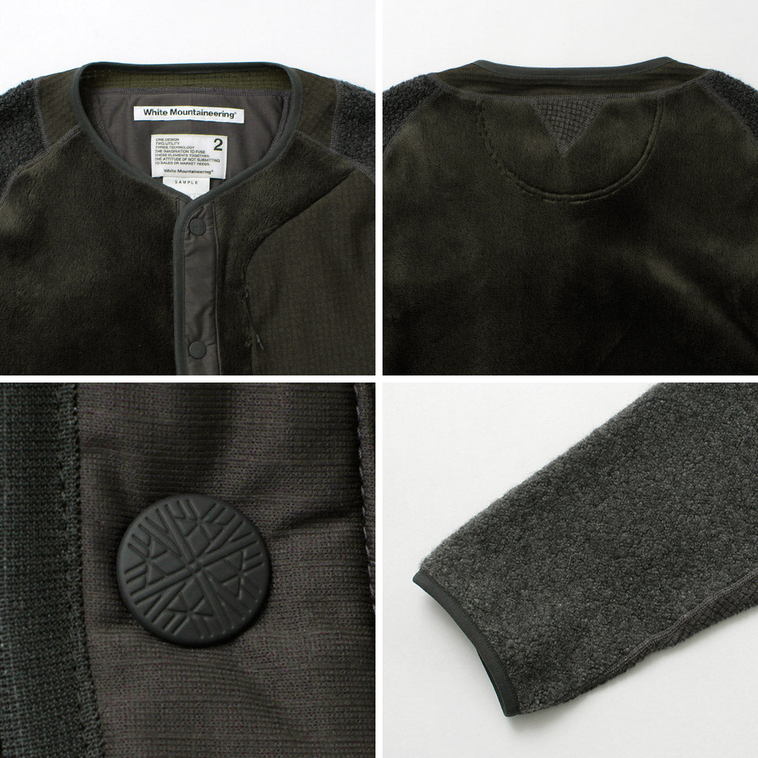 ALPINISME BLANC / blouson patchwork