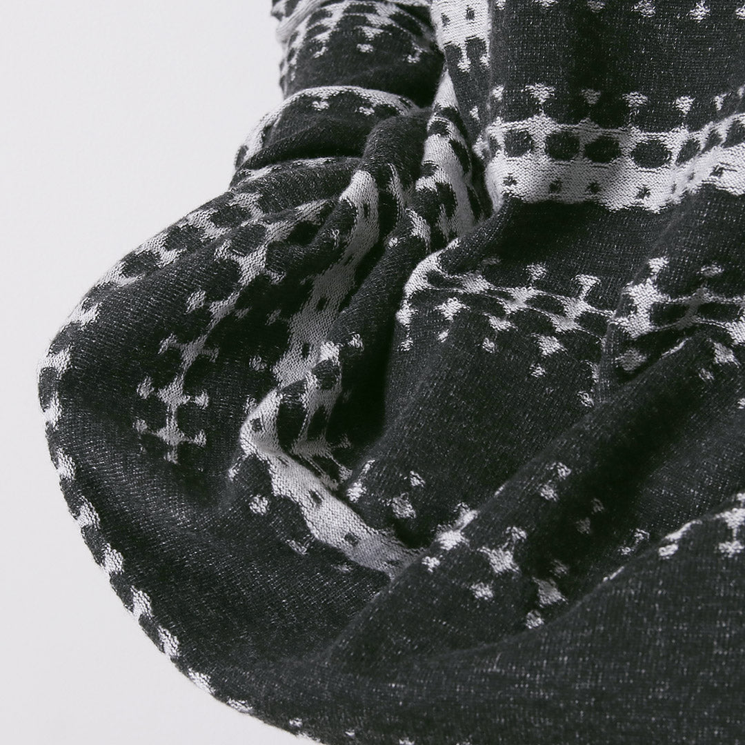 WHITE MOUNTAINEERING / Dot Stripe Raglan Sleeve Knit Pullover