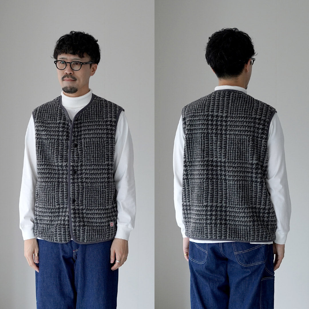 VINCENT ET MIREILLE / Boa Vest Plaid