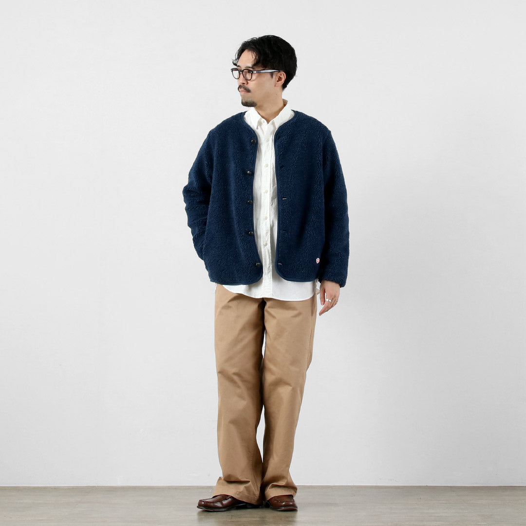 VINCENT ET MIREILLE / Boa Cardigan Plaid