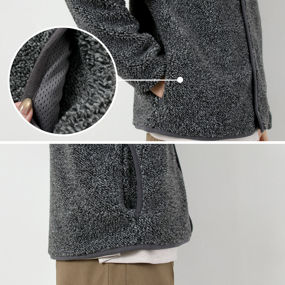 VINCENT ET MIREILLE / Boa Cardigan Plaid