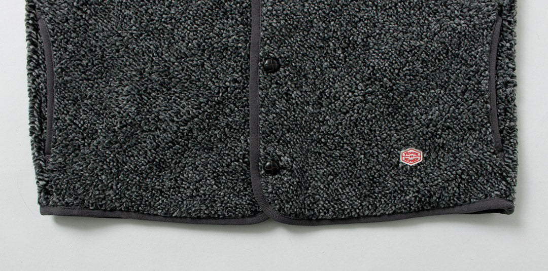 VINCENT ET MIREILLE / Boa Cardigan Plaid