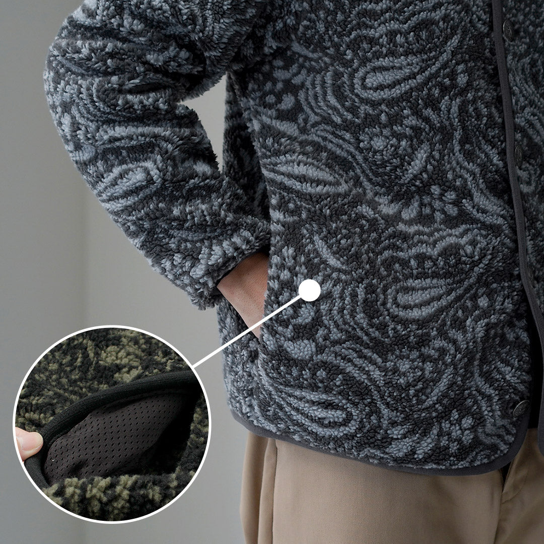 VINCENT ET MIREILLE / Reversible Boa Cardigan