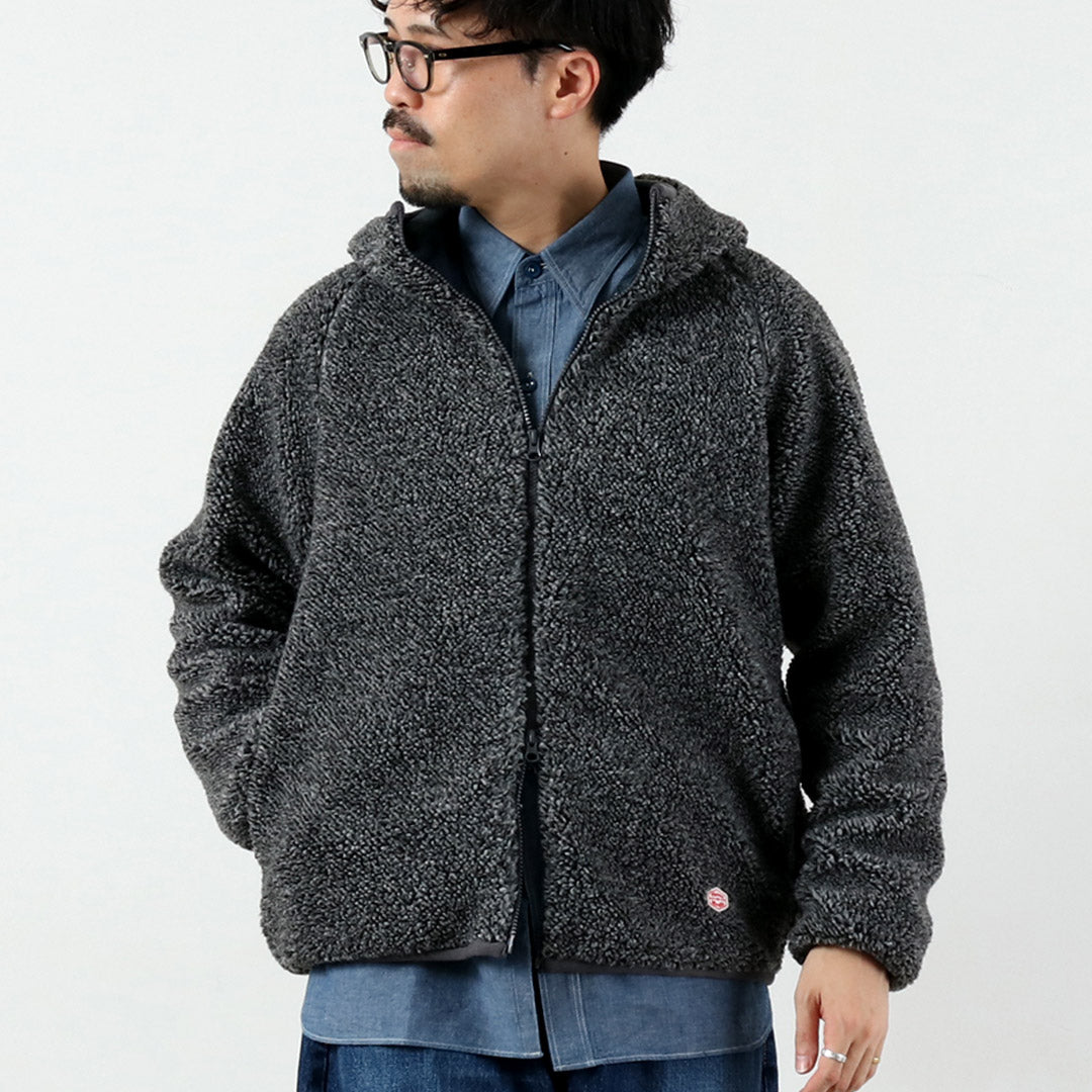 VINCENT ET MIREILLE / Boa Hoodie Plaid