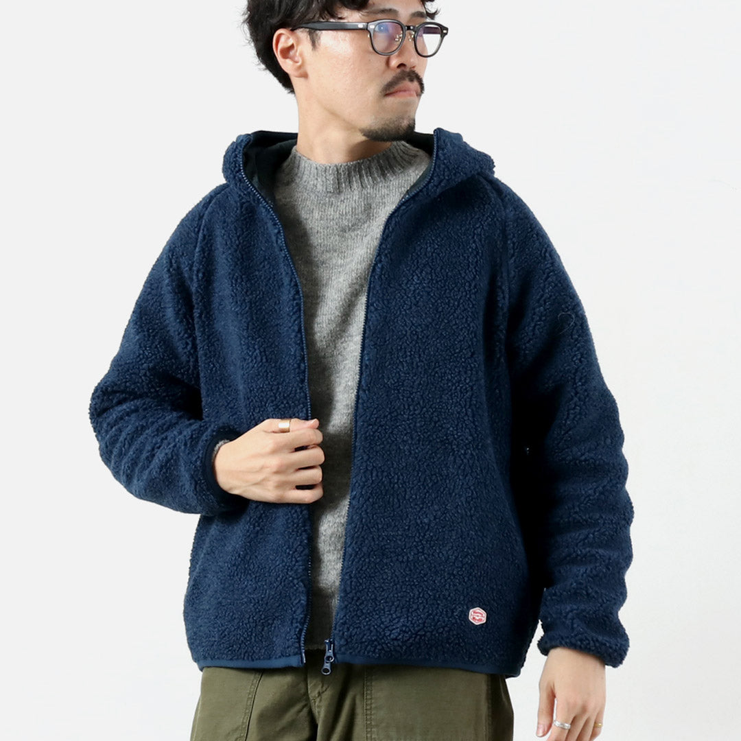 VINCENT ET MIREILLE / Boa Hoodie Plaid