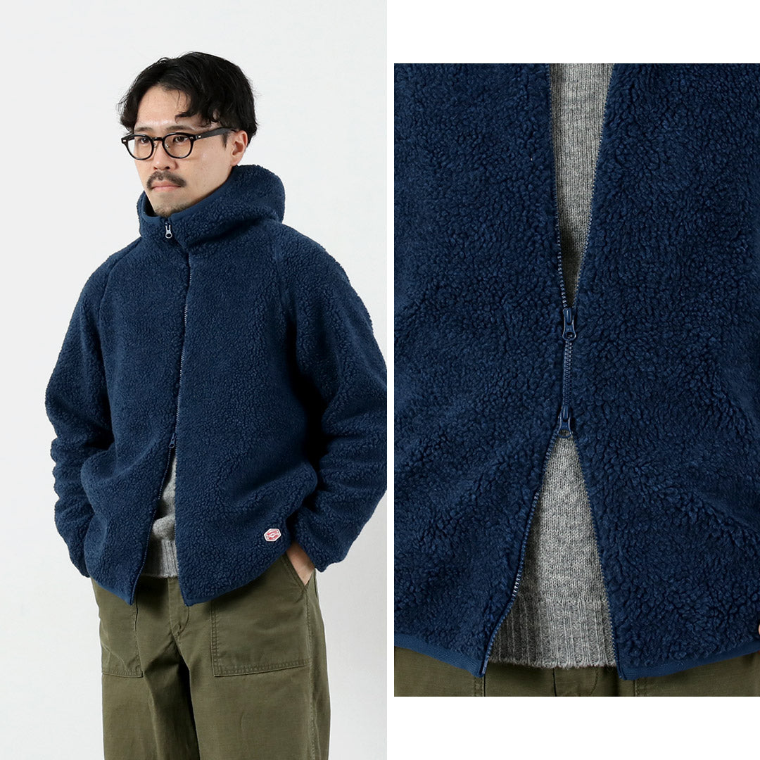 VINCENT ET MIREILLE / Boa Hoodie Plaid