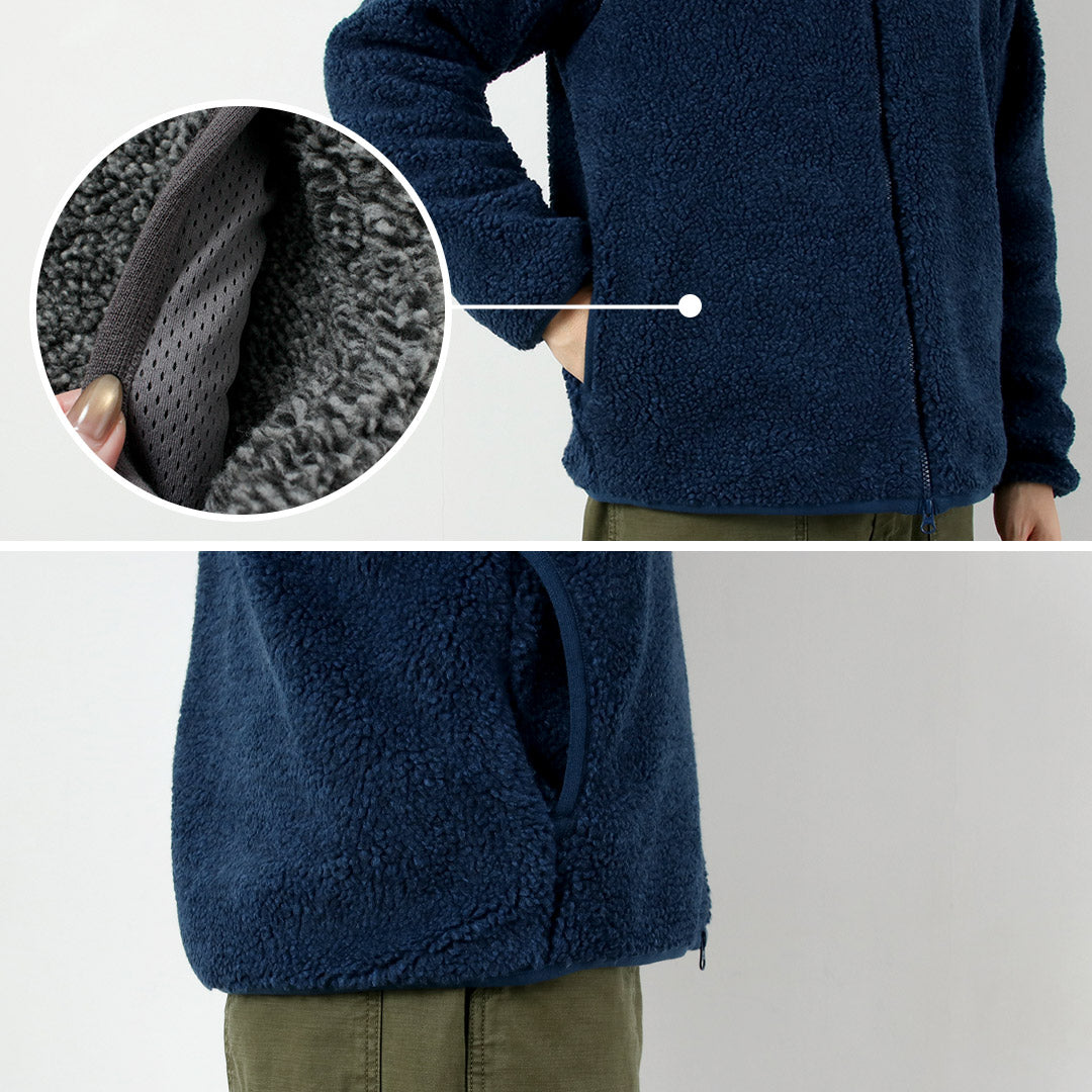 VINCENT ET MIREILLE / Boa Hoodie Plaid