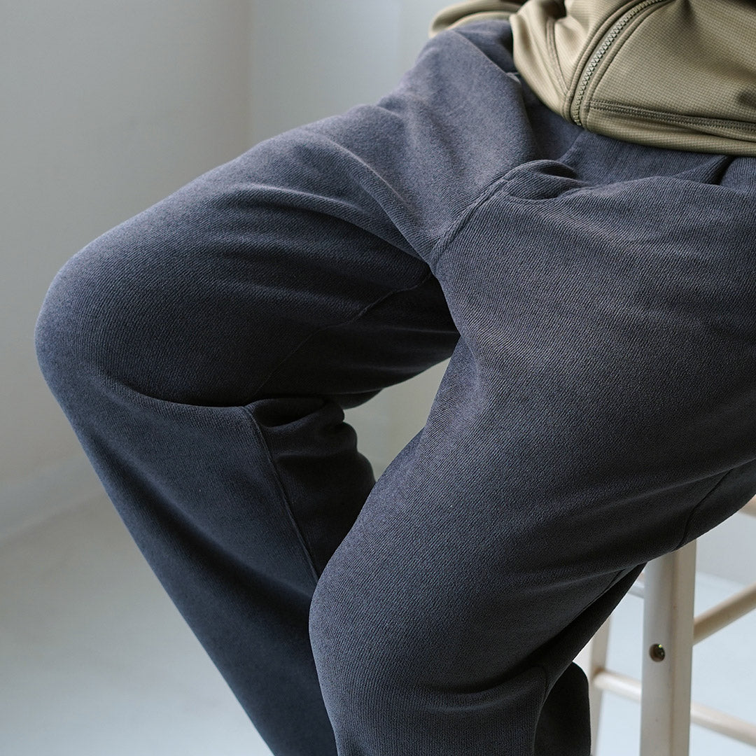 THOUSAND MILE / 針織抓絨腰帶長褲