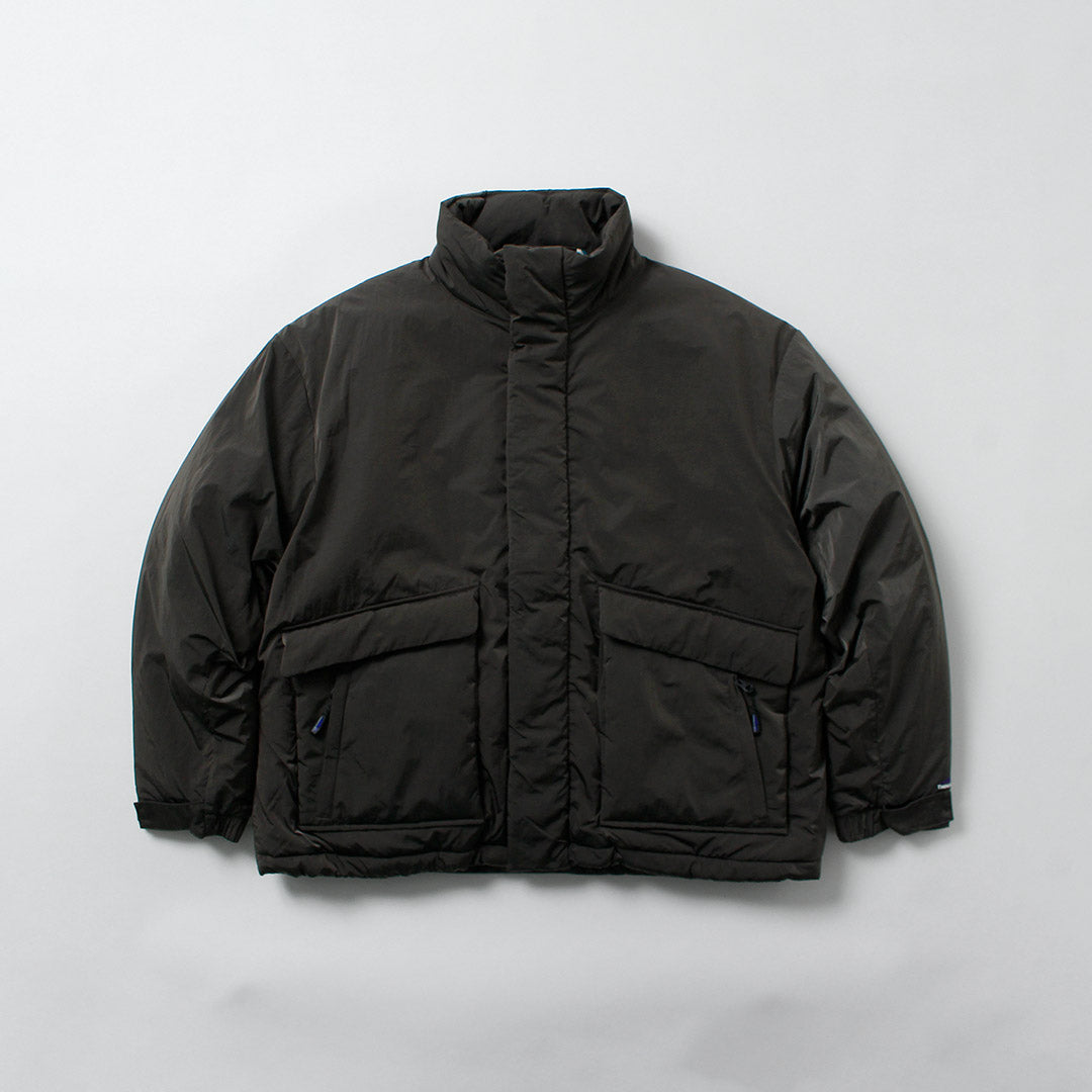 THOUSAND MILE / 立領襯墊夾克影子尼龍