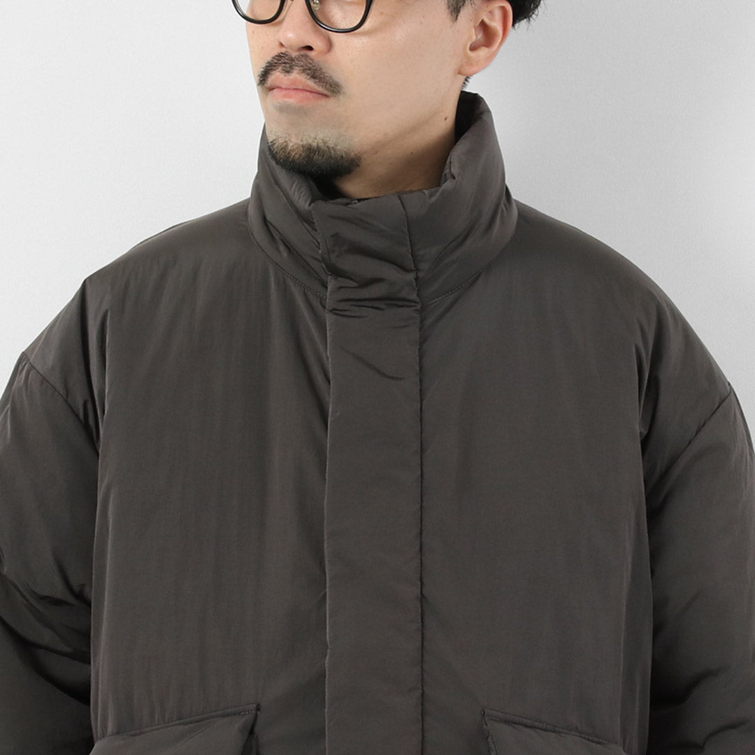 THOUSAND MILE / 立領襯墊夾克影子尼龍