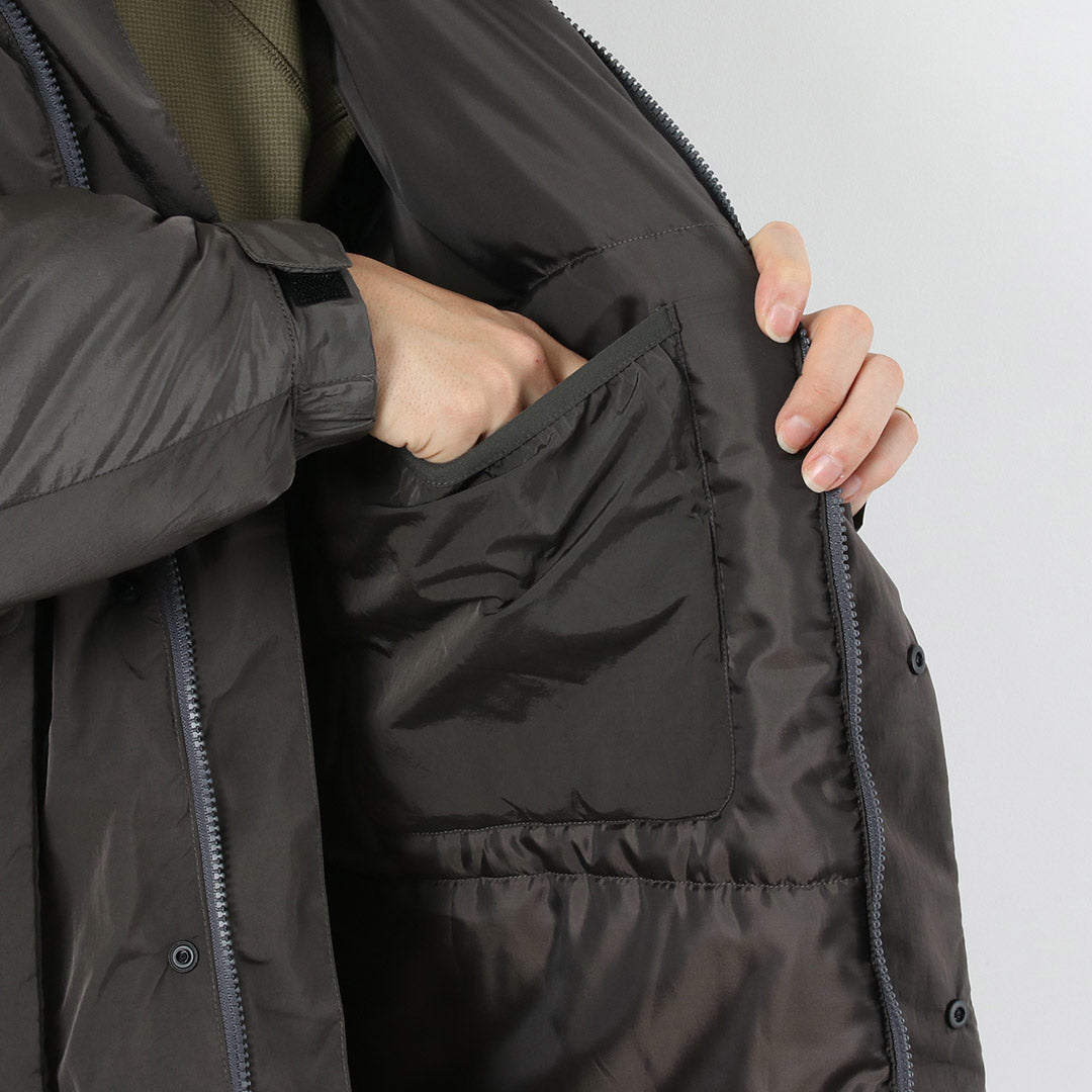 THOUSAND MILE / 立領襯墊夾克影子尼龍