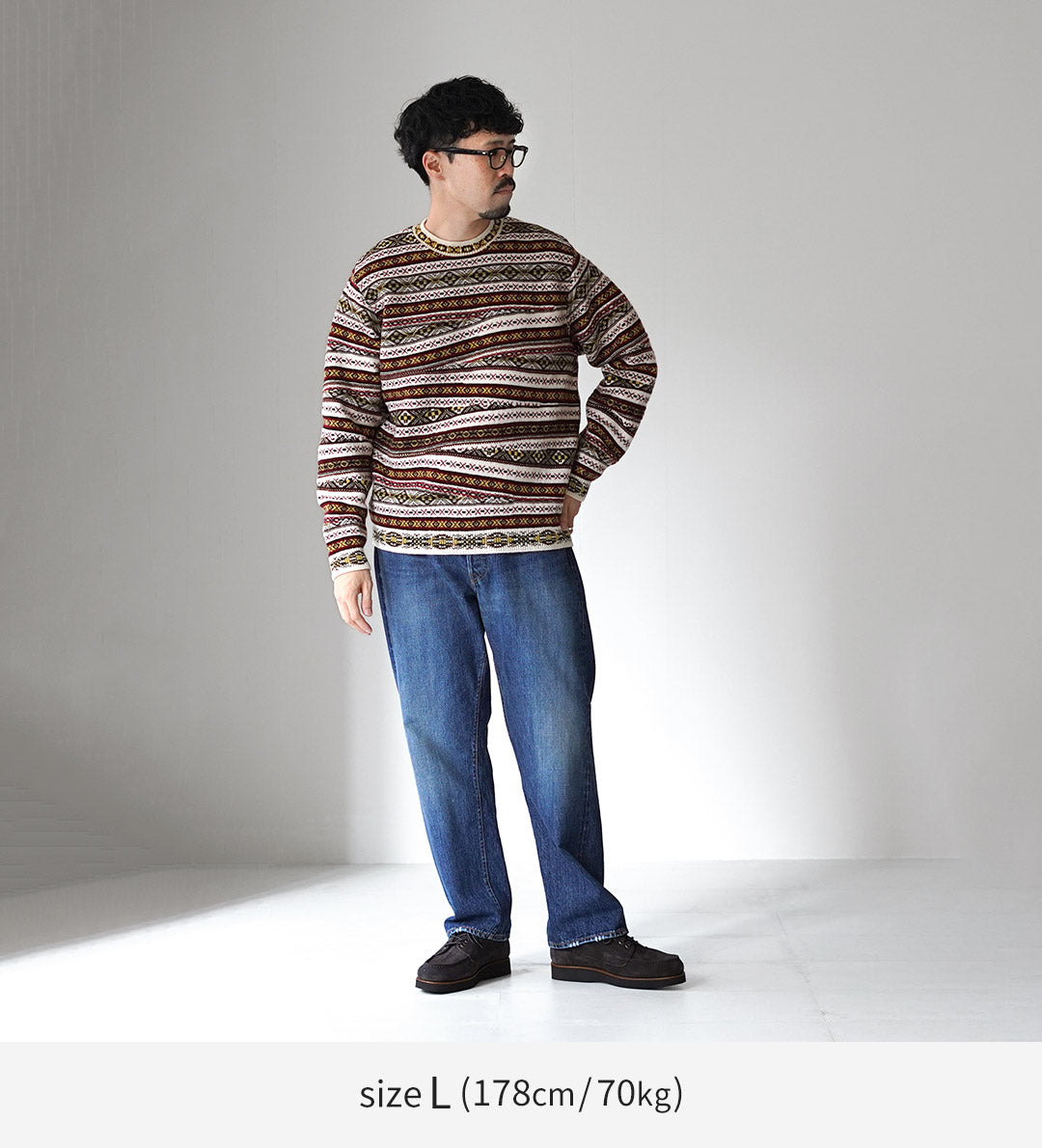 COOHEM / 疯狂费尔岛针织套头衫