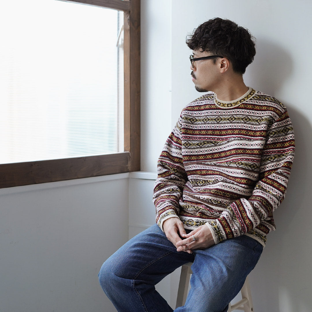 COOHEM / 疯狂费尔岛针织套头衫