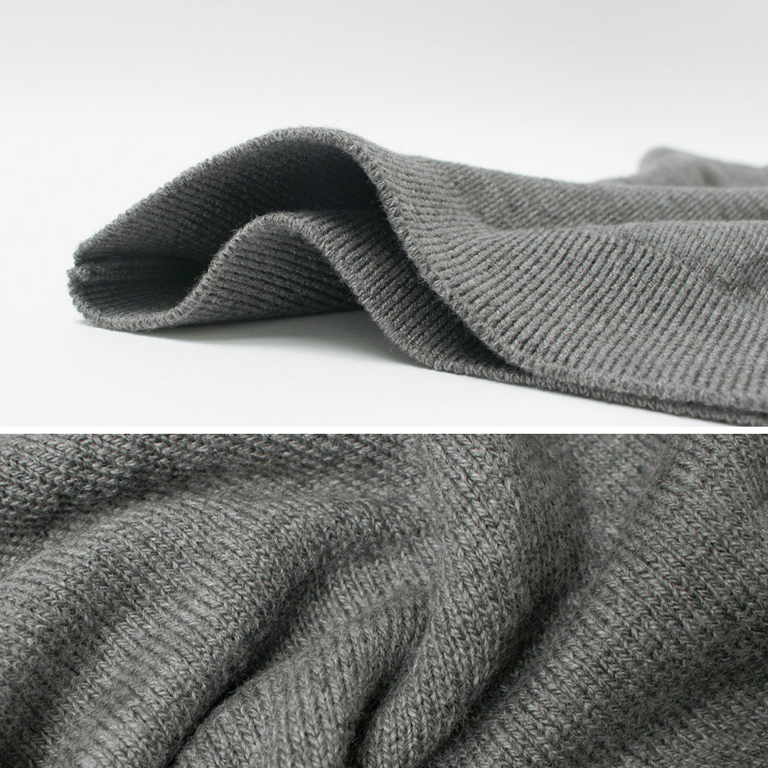 YONETOMI NEW BASIC / American Wool & Cotton Knit Pullover
