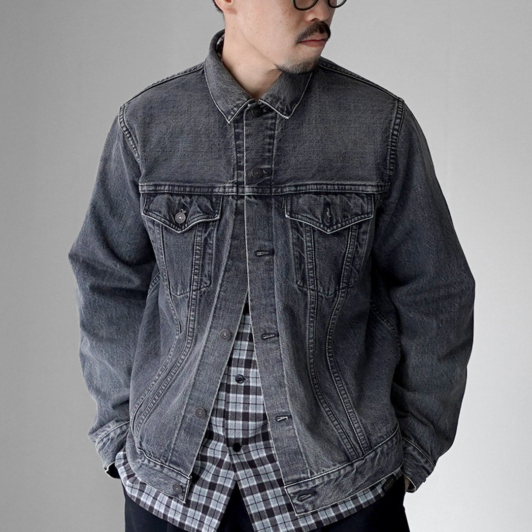 FOB FACTORY / F2444 Selvic 牛仔布 3rd 夾克二手