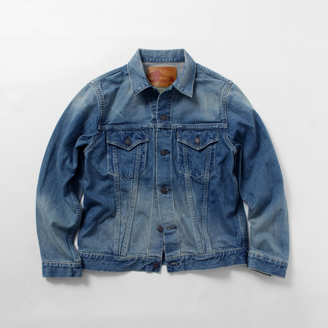 FOB FACTORY / F2444 Selvic 牛仔布 3rd 夾克二手