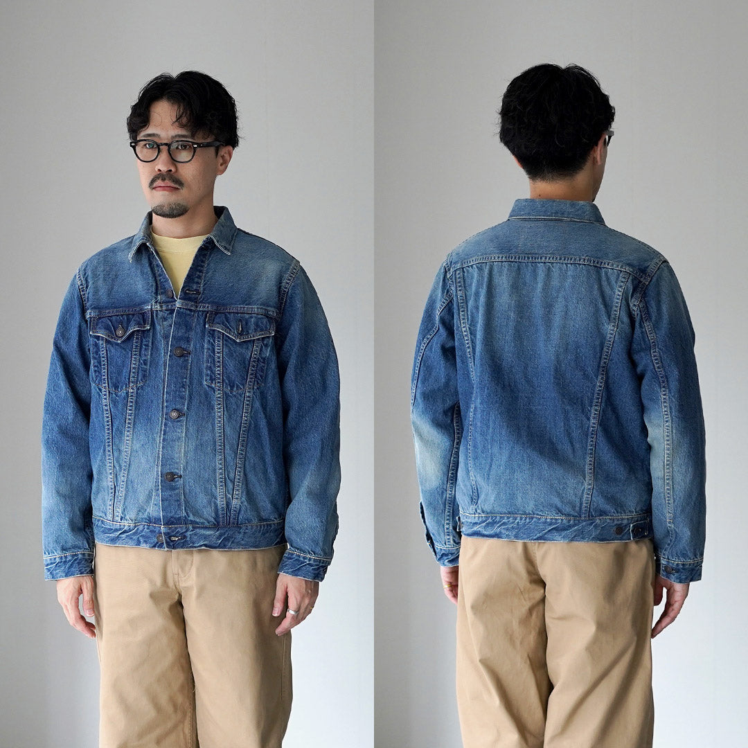 FOB FACTORY / F2444 Selvic 牛仔布 3rd 夾克二手