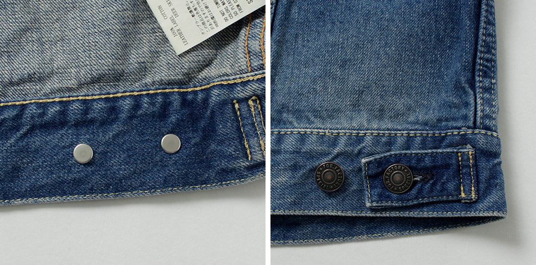 FOB FACTORY / F2444 Selvic 牛仔布 3rd 夾克二手