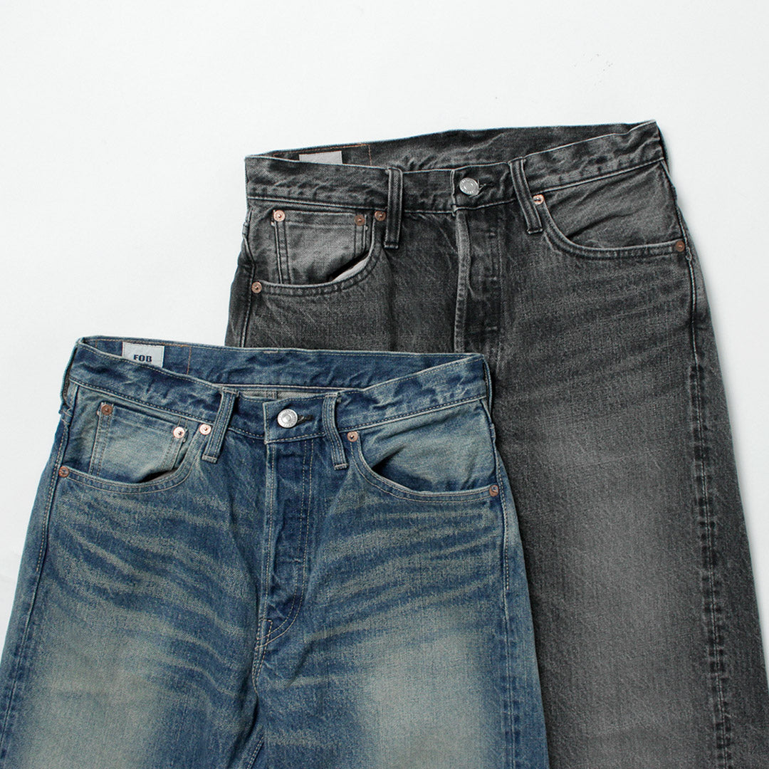 FOB FACTORY / F153 Selvedge Denim Tapered 5P Pants – Used