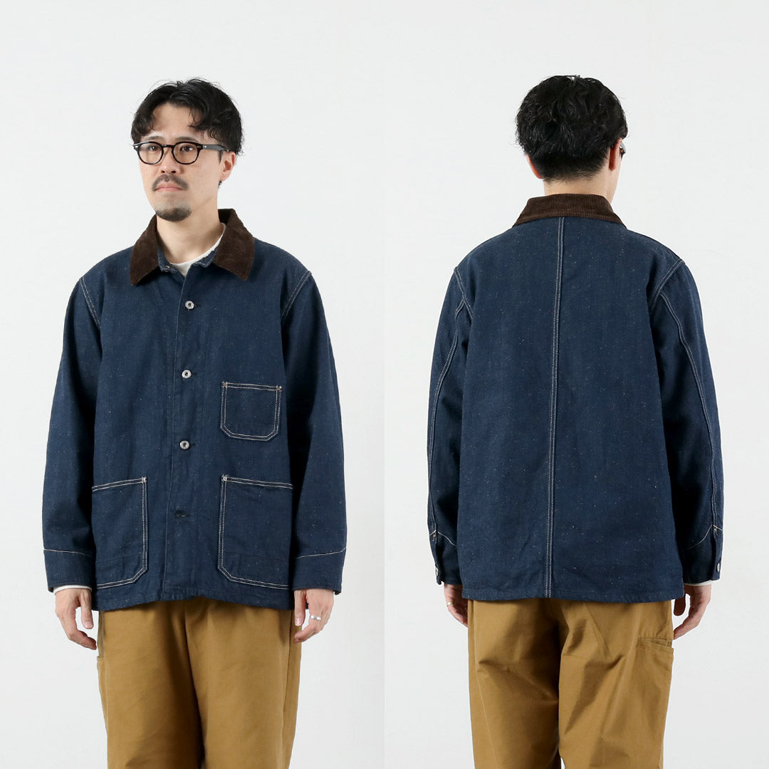 FOB FACTORY / F2456 Veste de chorale en jean avec doublure couverture