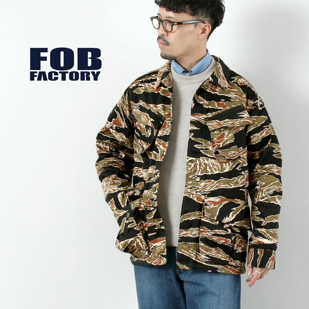 FOB FACTORY / F2457 Jungle Fatigue Camo Jacket