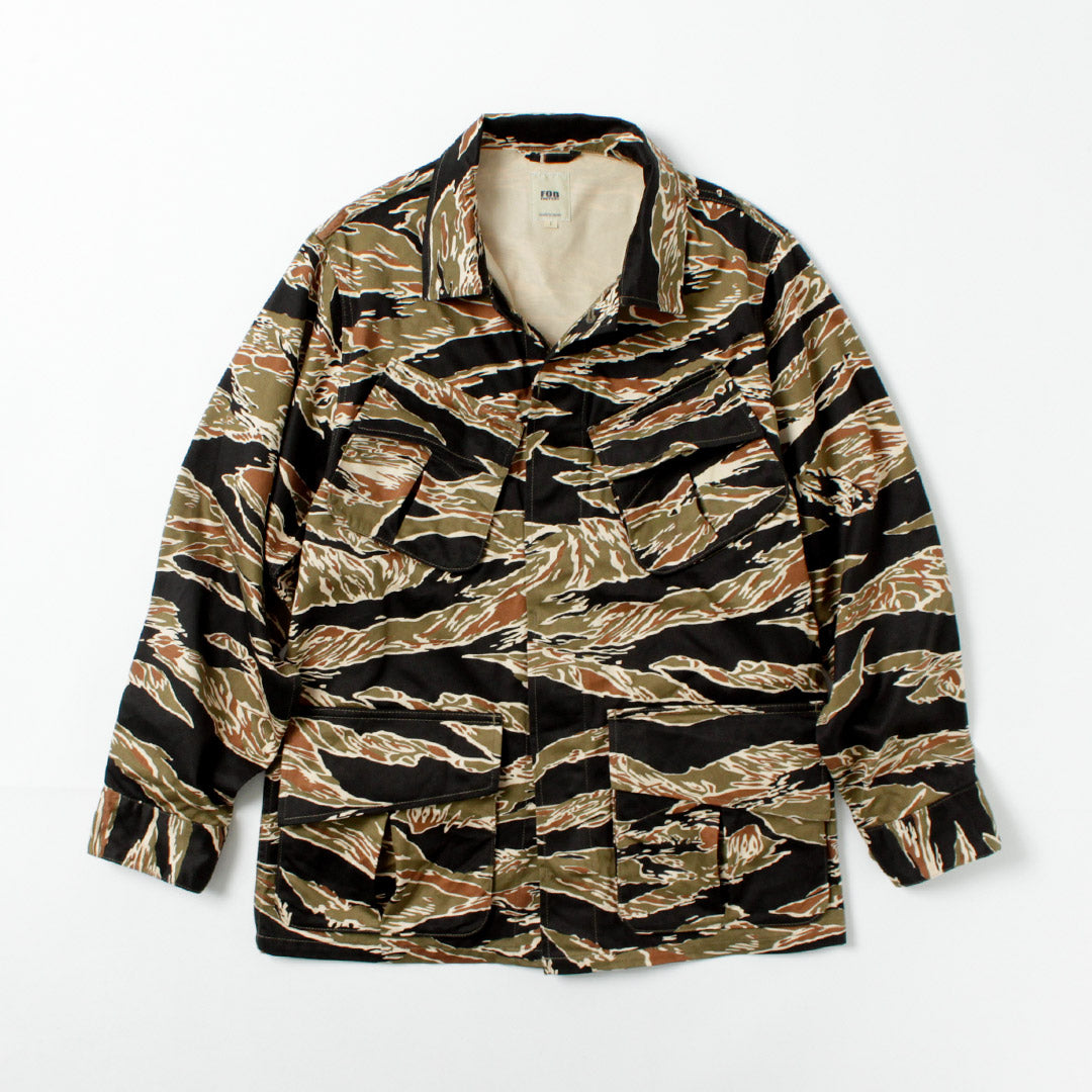 FOB FACTORY / F2457 Jungle Fatigue Camo Jacket