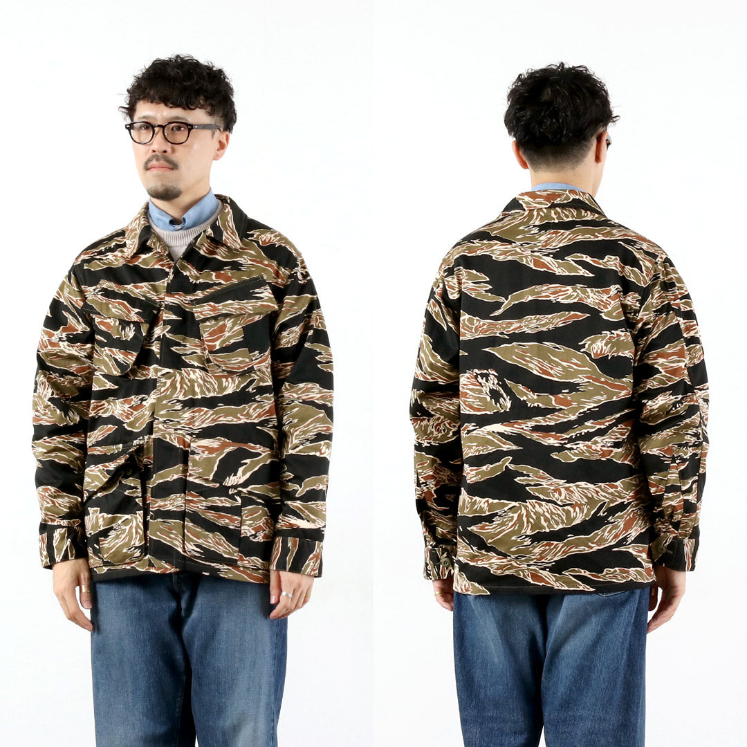FOB FACTORY / F2457 Jungle Fatigue Camo Jacket