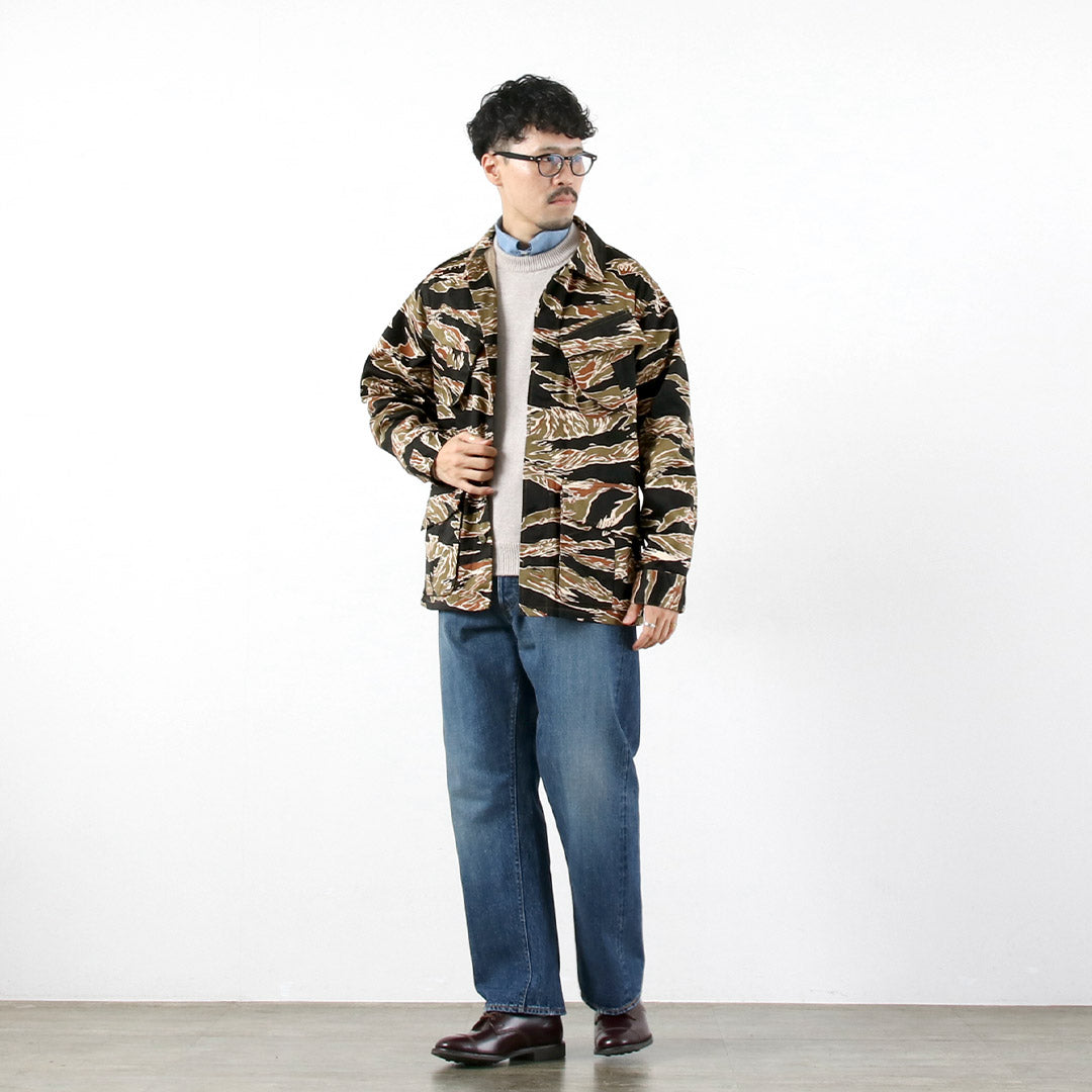 FOB FACTORY / F2457 Jungle Fatigue Camo Jacket