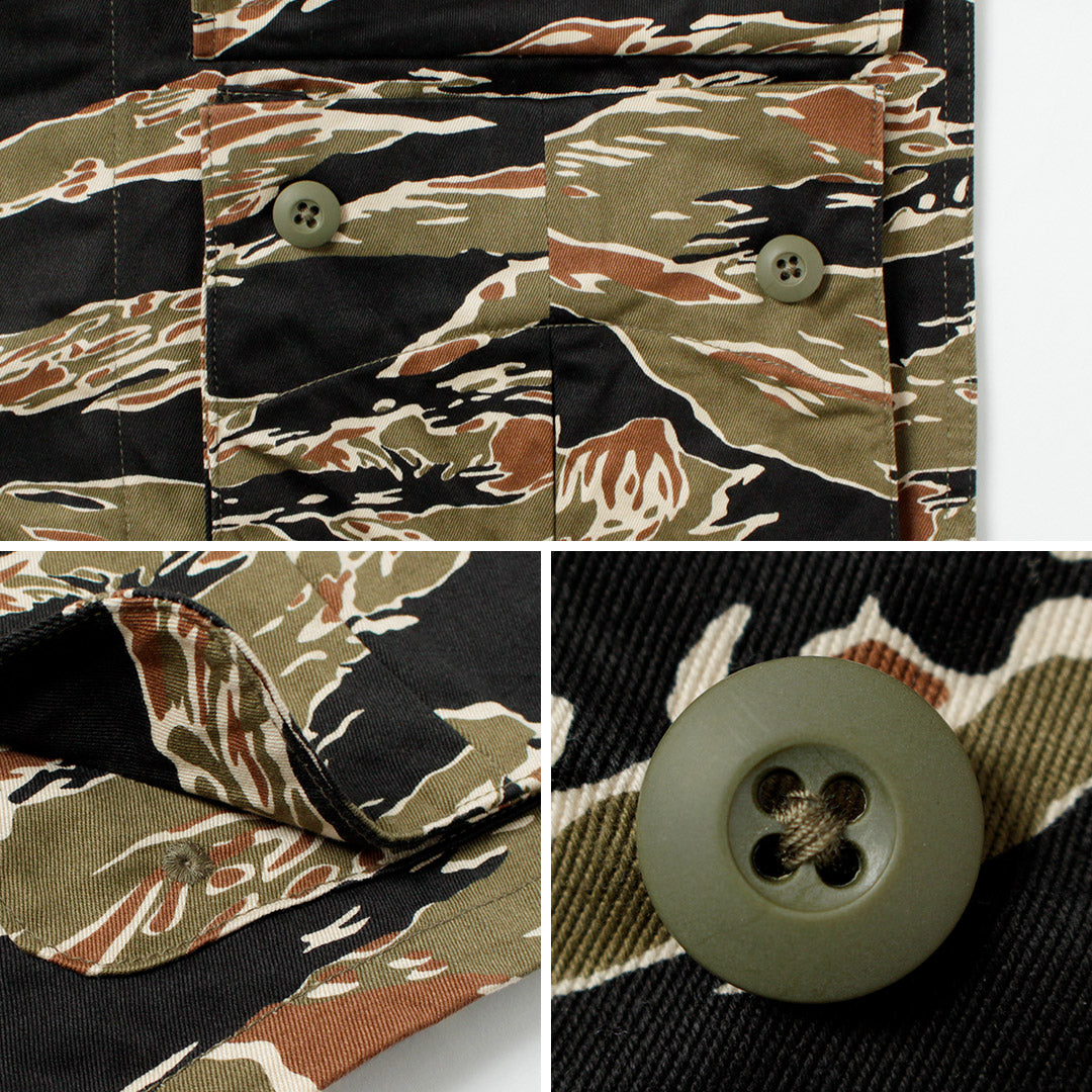 FOB FACTORY / F2457 Jungle Fatigue Camo Jacket