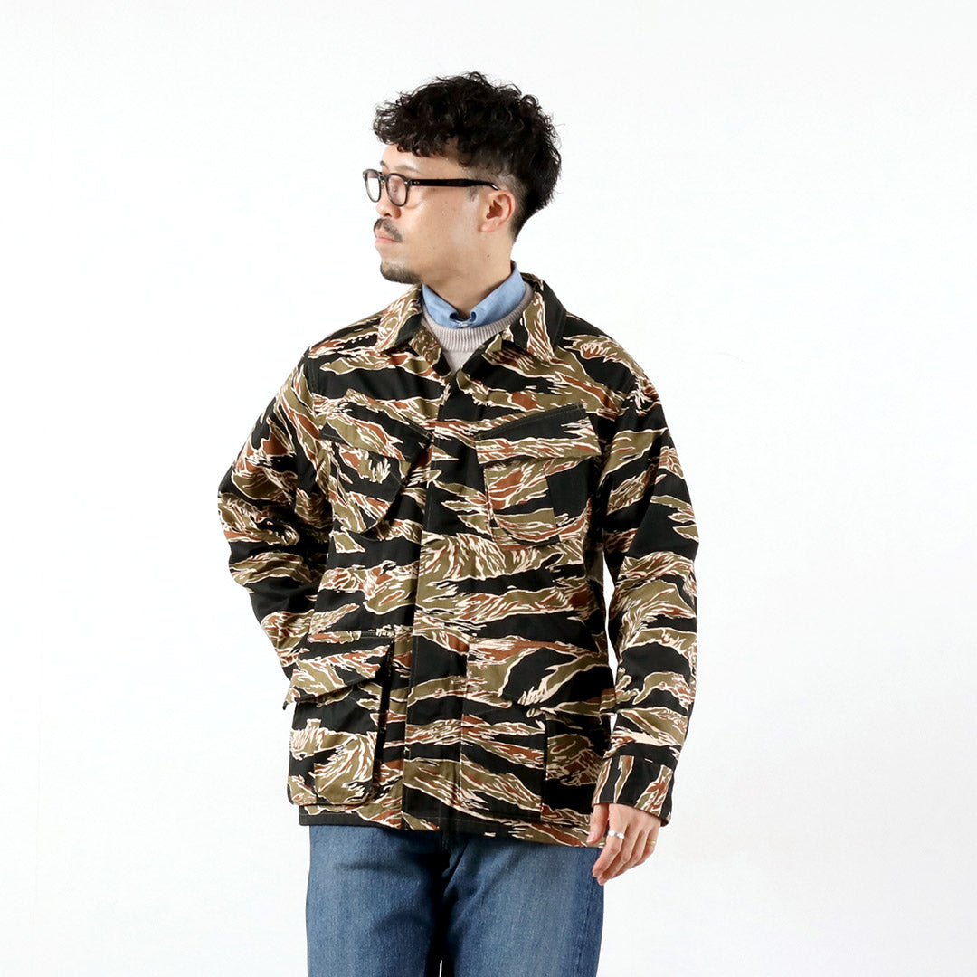 FOB FACTORY / F2457 Jungle Fatigue Camo Jacket