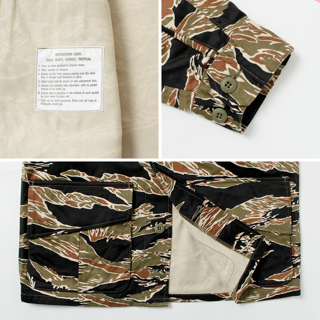 FOB FACTORY / F2457 Jungle Fatigue Camo Jacket