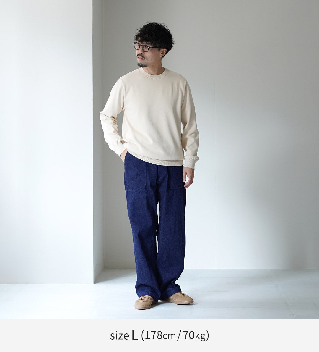 FOB FACTORY / 888 Denim Baker Pants