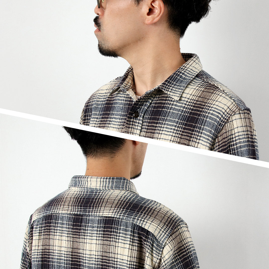 FOB FACTORY / F3510 Heavy Flannel Work Shirt
